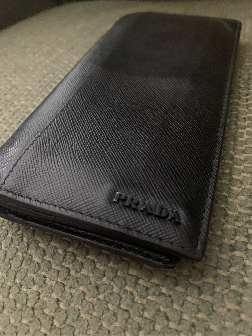 Prada Saffianno Leather Long Bifold Wallet - Picture 2 of 11